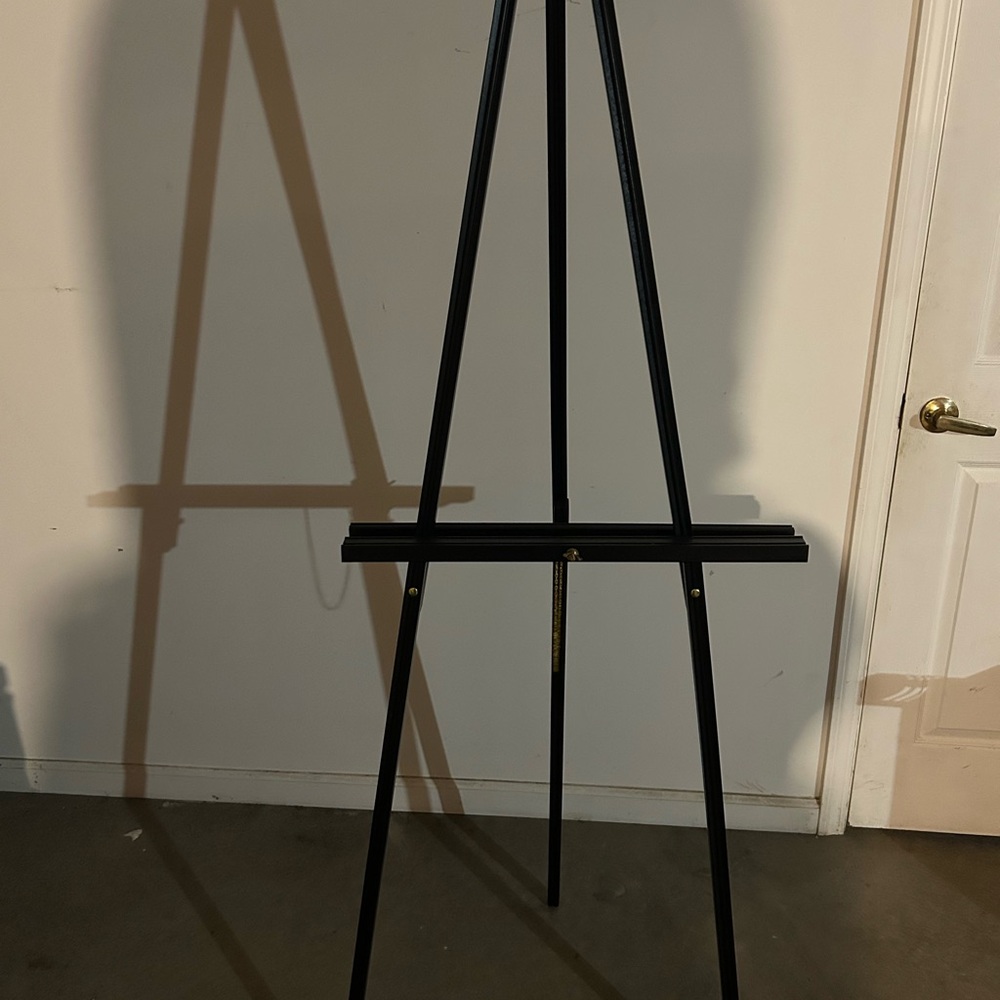 Black Easel- ideal for wedding signage